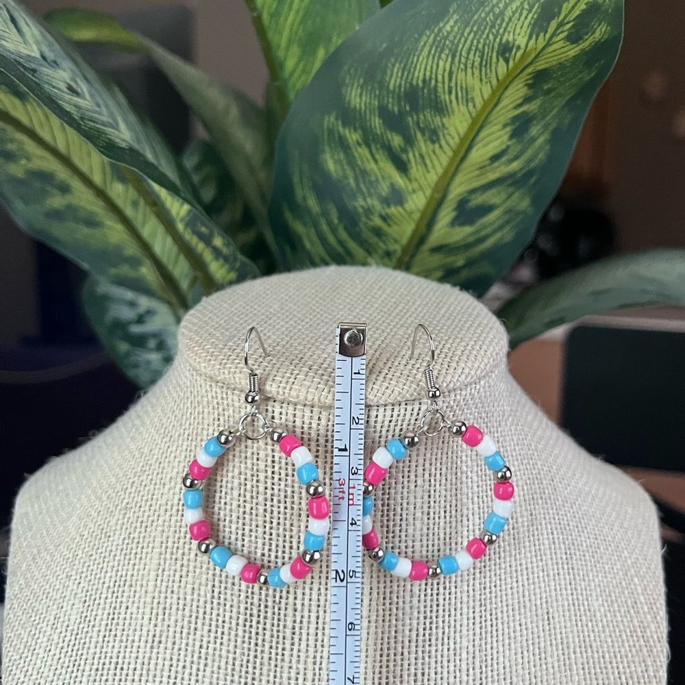 🌸Handmade Earrings 🌸 - Picture 7 of 10